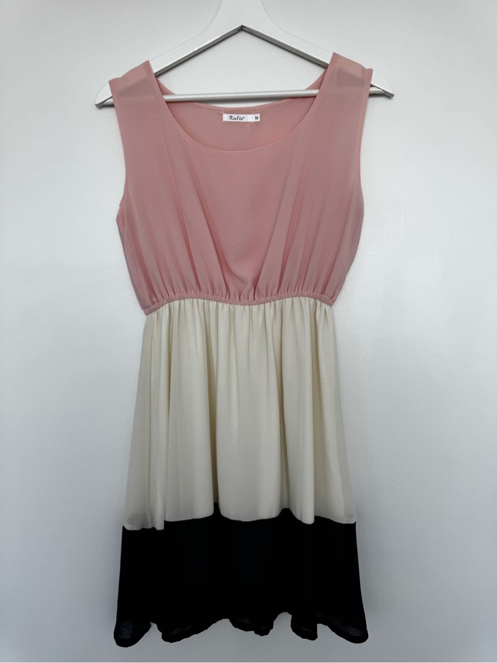 Katie - colour block sleeveless dress